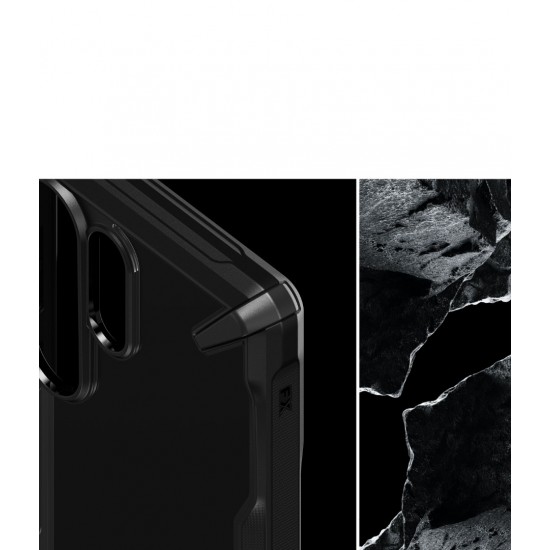 Θήκη Σιλικόνης Ringke Fusion X durable PC Case with TPU Bumper for Samsung Galaxy S25 Ultra black (FX988E55) Θήκη Σιλικόνης Ringke Fusion X durable PC Case with TPU Bumper for Samsung Galaxy S25 Ultra black (FX988E55)