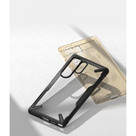 Θήκη Σιλικόνης Ringke Fusion X durable PC Case with TPU Bumper for Samsung Galaxy S25 Ultra black (FX988E55) Θήκη Σιλικόνης Ringke Fusion X durable PC Case with TPU Bumper for Samsung Galaxy S25 Ultra black (FX988E55)