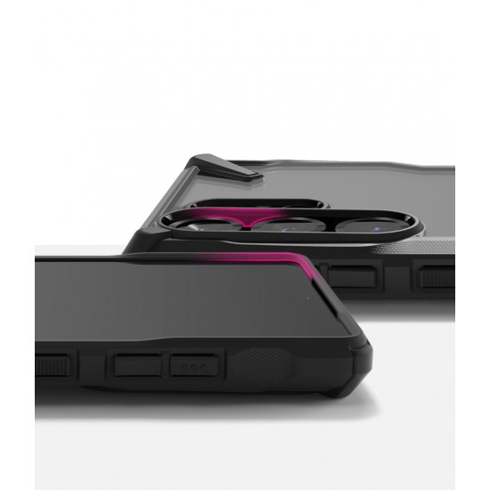 Θήκη Σιλικόνης Ringke Fusion X durable PC Case with TPU Bumper for Samsung Galaxy S25 Ultra black (FX988E55) Θήκη Σιλικόνης Ringke Fusion X durable PC Case with TPU Bumper for Samsung Galaxy S25 Ultra black (FX988E55)