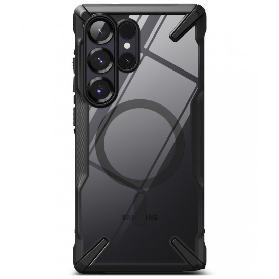 Θήκη Σιλικόνης Ringke Fusion X Magnetic PC Case with TPU Bumper for Galaxy S25 Ultra Black (FXMG988E55) Θήκη Σιλικόνης Ringke Fusion X Magnetic PC Case with TPU Bumper for Galaxy S25 Ultra Black (FXMG988E55)