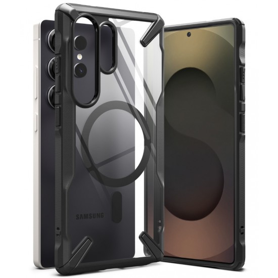 Θήκη Σιλικόνης Ringke Fusion X Magnetic PC Case with TPU Bumper for Galaxy S25 Ultra Black (FXMG988E55) Θήκη Σιλικόνης Ringke Fusion X Magnetic PC Case with TPU Bumper for Galaxy S25 Ultra Black (FXMG988E55)