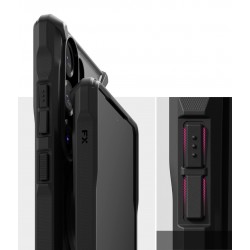 Θήκη Σιλικόνης Ringke Fusion X Magnetic PC Case with TPU Bumper for Galaxy S25 Ultra Black (FXMG988E55)