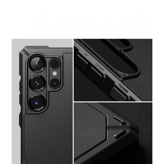 Θήκη Σιλικόνης Ringke Rugged Gear protection Case for Samsung Galaxy S25 Ultra Black (RG1010R55)
