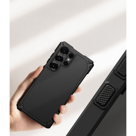 Θήκη Σιλικόνης Ringke Rugged Gear protection Case for Samsung Galaxy S25 Ultra Black (RG1010R55)