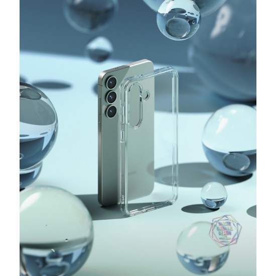Θήκη Σιλικόνης Ringke Fusion polycarbonate case with TPU frame for Samsung Galaxy S25 Clear (F983R52) Θήκη Σιλικόνης Ringke Fusion polycarbonate case with TPU frame for Samsung Galaxy S25 Clear (F983R52)