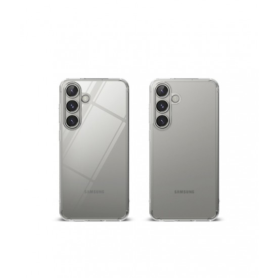Θήκη Σιλικόνης Ringke Fusion polycarbonate case with TPU frame for Samsung Galaxy S25 Clear (F983R52) Θήκη Σιλικόνης Ringke Fusion polycarbonate case with TPU frame for Samsung Galaxy S25 Clear (F983R52)