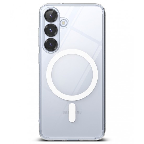 Θήκη Σιλικόνης Ringke Fusion Magnetic polycarbonate case with TPU frame for Samsung Galaxy S25 Clear (FMG983R52) Θήκη Σιλικόνης Ringke Fusion Magnetic polycarbonate case with TPU frame for Samsung Galaxy S25 Clear (FMG983R52)