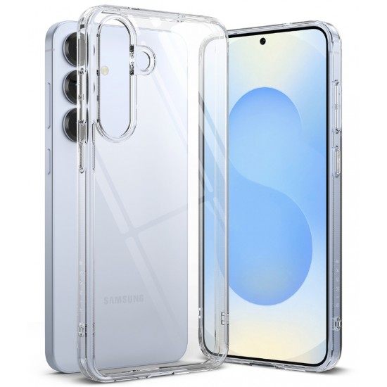 Θήκη Σιλικόνης Ringke Fusion polycarbonate case with TPU frame for Samsung Galaxy S25 Clear (F983R52) Θήκη Σιλικόνης Ringke Fusion polycarbonate case with TPU frame for Samsung Galaxy S25 Clear (F983R52)