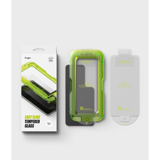 Γυαλί Προστασίας Ringke Easy Slide Tempered Glass Screen Protector for Galaxy S26 (2 Τεμάχια) (G4as1229)
