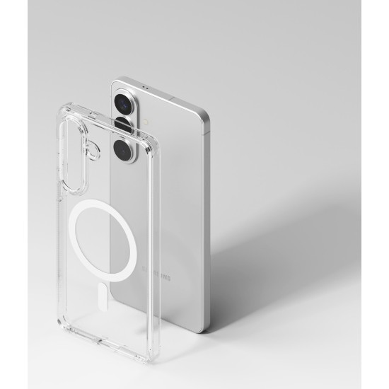Θήκη Σιλικόνης Ringke Fusion Magnetic polycarbonate case with TPU frame for Samsung Galaxy S26 Plus Clear (FMG1252E52) Θήκη Σιλικόνης Ringke Fusion Magnetic polycarbonate case with TPU frame for Samsung Galaxy S26 Plus Clear (FMG1252E52)