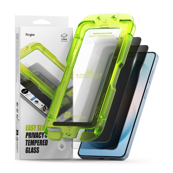 Γυαλί Προστασίας Ringke Easy Slide Privacy Tempered Glass Screen Protector for Galaxy S26 (2 Τεμάχια) (G4as1230) Γυαλί Προστασίας Ringke Easy Slide Privacy Tempered Glass Screen Protector for Galaxy S26 (2 Τεμάχια) (G4as1230)