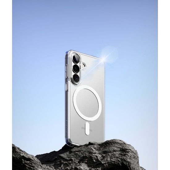 Θήκη Σιλικόνης Ringke Fusion Magnetic polycarbonate case with TPU frame for Samsung Galaxy S26 Clear (FMG1246E52) Θήκη Σιλικόνης Ringke Fusion Magnetic polycarbonate case with TPU frame for Samsung Galaxy S26 Clear (FMG1246E52)