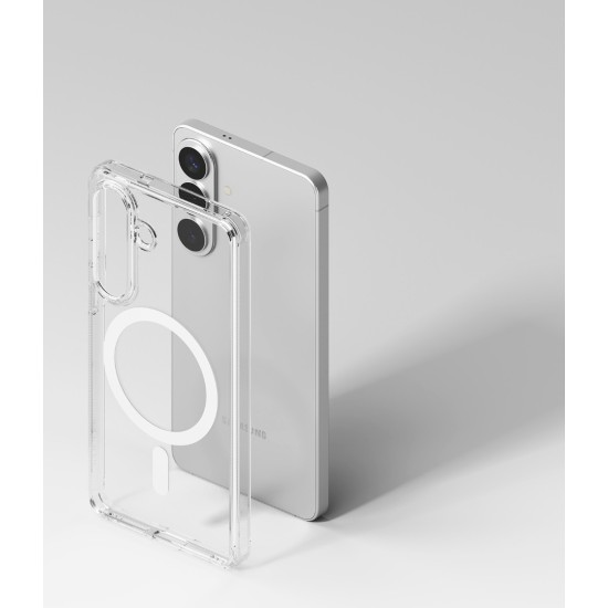 Θήκη Σιλικόνης Ringke Fusion Magnetic polycarbonate case with TPU frame for Samsung Galaxy S26 Clear (FMG1246E52) Θήκη Σιλικόνης Ringke Fusion Magnetic polycarbonate case with TPU frame for Samsung Galaxy S26 Clear (FMG1246E52)