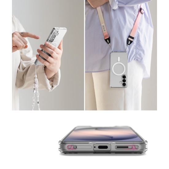 Θήκη Σιλικόνης Ringke Fusion Magnetic polycarbonate case with TPU frame for Samsung Galaxy S26 Clear (FMG1246E52) Θήκη Σιλικόνης Ringke Fusion Magnetic polycarbonate case with TPU frame for Samsung Galaxy S26 Clear (FMG1246E52)