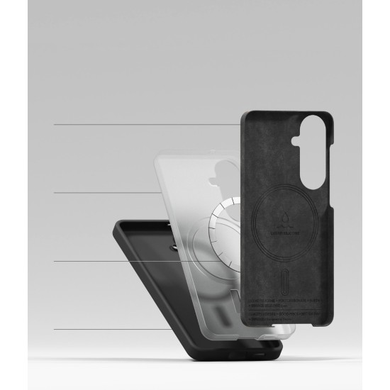 Θήκη Σιλικόνης Ringke Silicone Magnetic For Samsung Galaxy S26 Black (SIMG1250E55) Θήκη Σιλικόνης Ringke Silicone Magnetic For Samsung Galaxy S26 Black (SIMG1250E55)