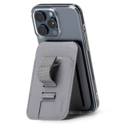 MagSafe Wallet 3in1 – Κάρτες , Βάση & Κράτημα RInge LIght Gray (CH813S01RS)
