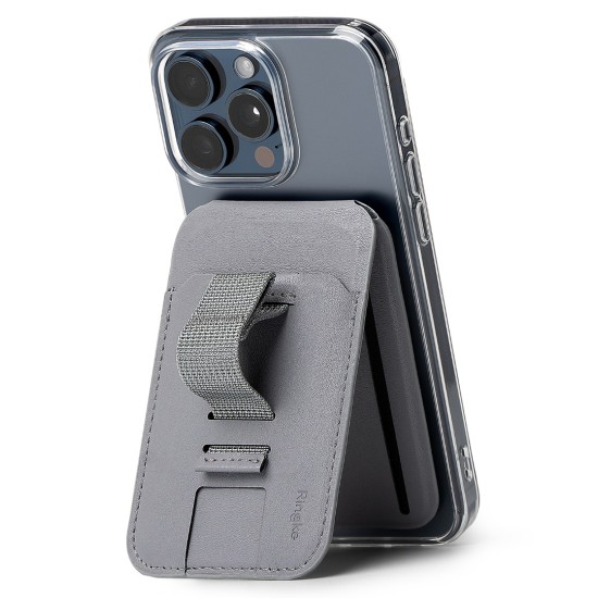 MagSafe Wallet 3in1 – Κάρτες , Βάση & Κράτημα RInge LIght Gray (CH813S01RS) MagSafe Wallet 3in1 – Κάρτες , Βάση & Κράτημα RInge LIght Gray (CH813S01RS)