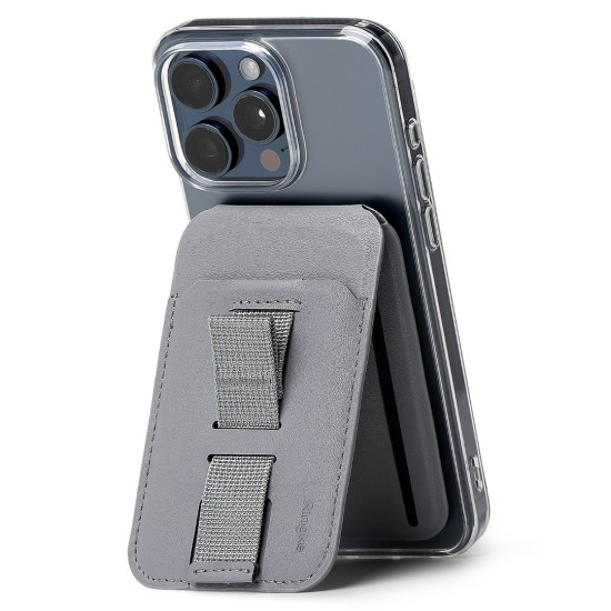 MagSafe Wallet 3in1 – Κάρτες , Βάση & Κράτημα RInge LIght Gray (CH813S01RS) MagSafe Wallet 3in1 – Κάρτες , Βάση & Κράτημα RInge LIght Gray (CH813S01RS)