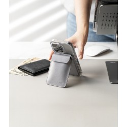 MagSafe Wallet Βάση & Θήκη Καρτών RInge LIght Gray (CH785S01RS) MagSafe Wallet Βάση & Θήκη Καρτών RInge LIght Gray (CH785S01RS)