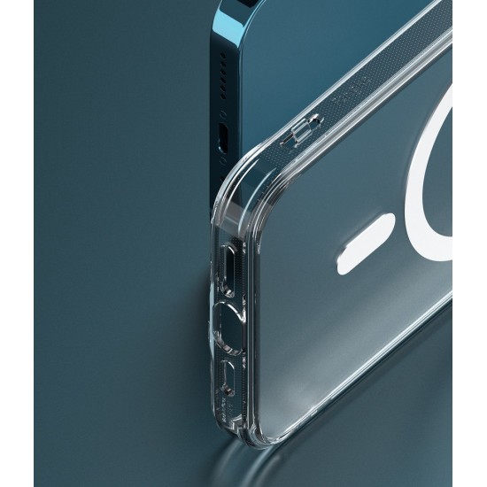 Θήκη Σιλικόνης Ringke Fusion Magnetic hard case with TPU frame for iPhone 13 Pro Max transparent (FMGM553E52) (MagSafe compatible)