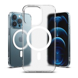 Θήκη Σιλικόνης Ringke Fusion Magnetic hard case with TPU frame for iPhone 13 Pro transparent (FMGM548E52) (MagSafe compatible)