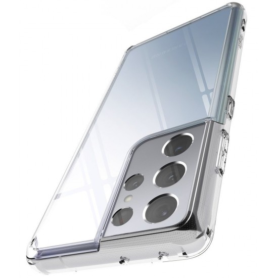 Θήκη Σιλικόνης Ringke Fusion X durable PC Case with TPU Bumper For Samsung Galaxy S20 FE 5G transparent (FSSG0088)