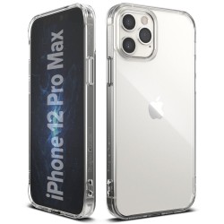 Θήκη Σιλικόνης Ringke Fusion PC Case with TPU Bumper for iPhone 12 Pro Max transparent (FSAP0056)