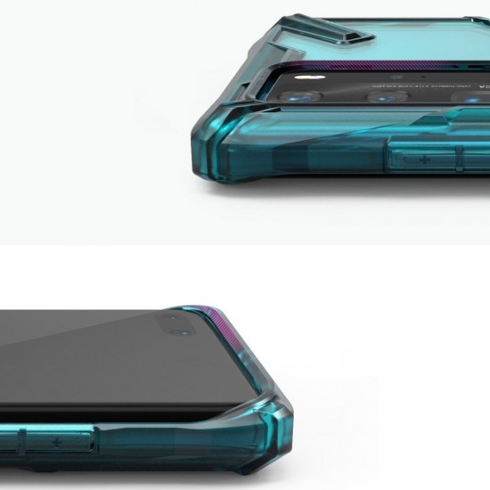 Θήκη Σιλικόνης Ringke Fusion X durable PC Case with TPU Bumper For Samsung Galaxy S21 5G black (FUSG0066)