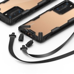 Θήκη Σιλικόνης Ringke Fusion X durable PC Case with TPU Bumper for Xiaomi Mi 11 black (FXXI0030)