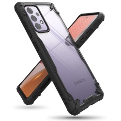 Θήκη Σιλικόνης Ringke Fusion X durable PC Case with TPU Bumper For Samsung Galaxy A72 4G black (FUSG0070)