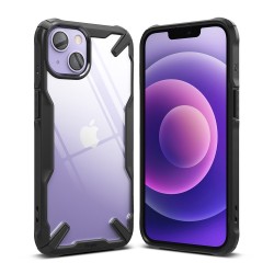 Θήκη Σιλικόνης Ringke Fusion X durable PC Case with TPU Bumper for iPhone 13 black (FX545E55)