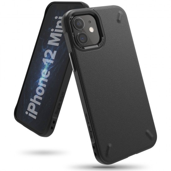 Θήκη Σιλικόνης Ringke Onyx Durable TPU Case Cover For iPhone 12 Pro / iPhone 12 black (OXAP0022)
