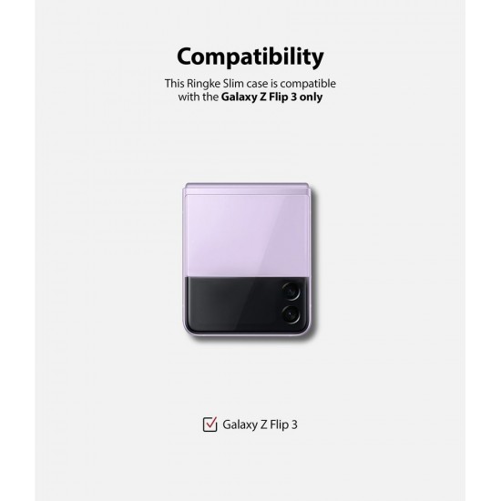 Θήκη Σιλικόνης Ringke Slim Ultra-Thin Cover PC Case for Samsung Galaxy Z Flip 3 Clear (S534E52) Θήκη Σιλικόνης Ringke Slim Ultra-Thin Cover PC Case for Samsung Galaxy Z Flip 3 Clear (S534E52)