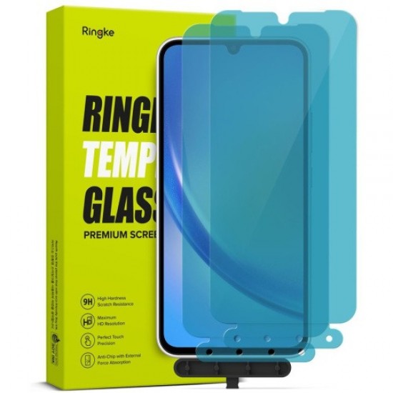 Γυαλί Προστασίας Ringke Invisible Defender ID Full Cover Tempered Glass Tough Screen Protector for Samsung Galaxy A34 5G jig Package 2 τεμάχια (G4as103) Γυαλί Προστασίας Ringke Invisible Defender ID Full Cover Tempered Glass Tough Screen Protector for Samsung Galaxy A34 5G jig Package 2 τεμάχια (G4as103)