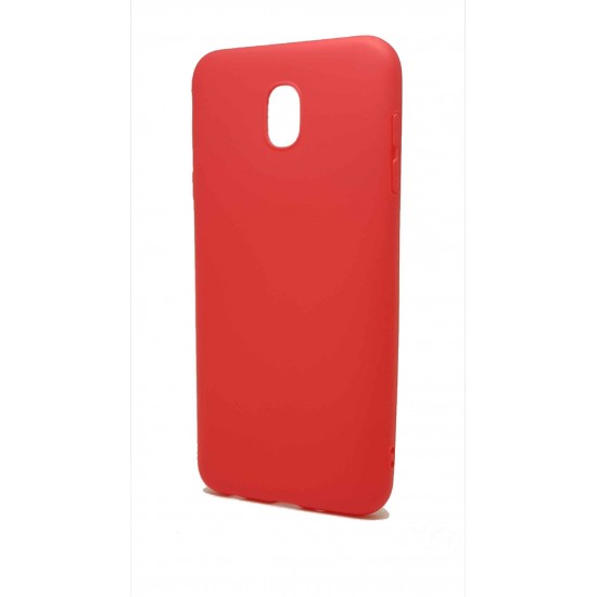 Θήκη Σιλικόνης Forcell Soft Feeling Samsung Galaxy J7 2018 Red Θήκη Σιλικόνης Forcell Soft Feeling Samsung Galaxy J7 2018 Red