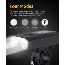 Επαναφορτιζόμενος Φακός Ποδηλάτου Supfire BL06-X USB 275lm 207m Επαναφορτιζόμενος Φακός Ποδηλάτου Supfire BL06-X USB 275lm 207m