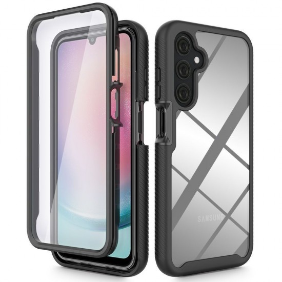 Θήκη Σιλικόνης Tech-Protect Defence 360 Case for Samsung Galaxy A25 5G Black