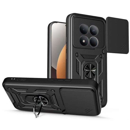 Θήκη Σιλικόνης Tech-Protect Camshield Pro Xiaomi Redmi Note 15 Pro 5G Matte Black Θήκη Σιλικόνης Tech-Protect Camshield Pro Xiaomi Redmi Note 15 Pro 5G Matte Black