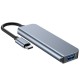 Tech-Protect V1-HUB Adapter 4IN1 Grey