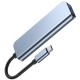 Tech-Protect V1-HUB Adapter 4IN1 Grey