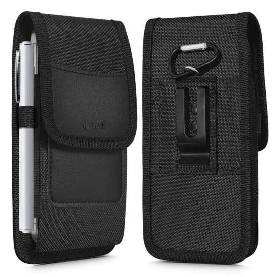 Θήκη ζώνης Tech-Protect SM85 Universal Phone Holster Pouch 5.8-6.8 Inch Black Θήκη ζώνης Tech-Protect SM85 Universal Phone Holster Pouch 5.8-6.8 Inch Black