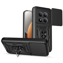 Θήκη Σιλικόνης Tech-Protect Camshield Pro Case for Xiaomi Poco M8 Pro / Redmi Note 15 Pro+ Plus 5G Matte Black