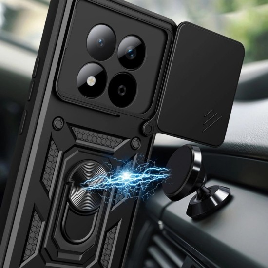 Θήκη Σιλικόνης Tech-Protect Camshield Pro Xiaomi Redmi Note 15 Pro 5G Matte Black Θήκη Σιλικόνης Tech-Protect Camshield Pro Xiaomi Redmi Note 15 Pro 5G Matte Black
