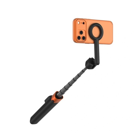 Selfie Stick tripod Tech-Protect L10S MagSafe Bluetooth Black/orange Selfie Stick tripod Tech-Protect L10S MagSafe Bluetooth Black/orange