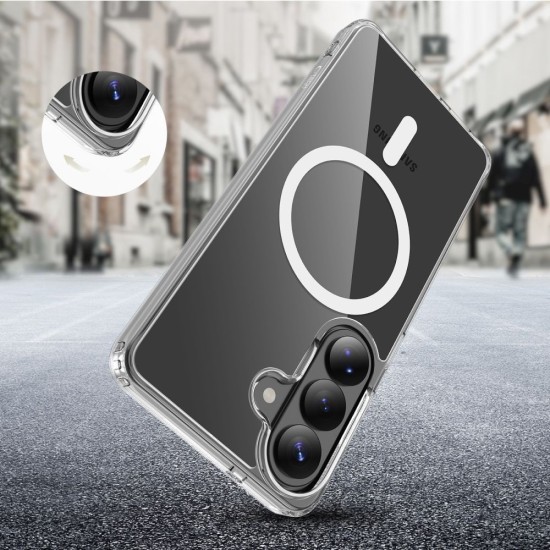 Θήκη Σιλικόνης Tech-Protect Flexair Hybrid MagSafe Samsung Galaxy A27 5G Clear Θήκη Σιλικόνης Tech-Protect Flexair Hybrid MagSafe Samsung Galaxy A27 5G Clear