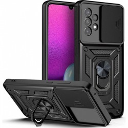 Θήκη Σιλικόνης Tech-Protect Camshield Pro Case for Samsung Galaxy A33 5G Black