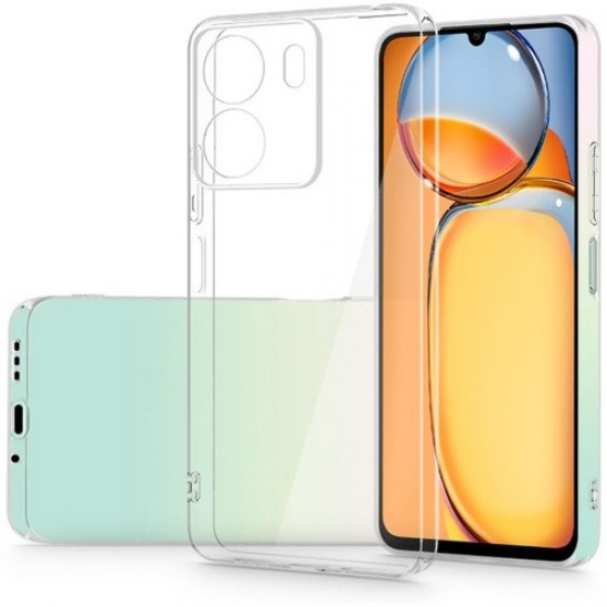 Θήκη Σιλικόνης TPU Tech-Protect Flexair for Xiaomi Redmi 13c / Poco C65 Clear Θήκη Σιλικόνης TPU Tech-Protect Flexair for Xiaomi Redmi 13c / Poco C65 Clear