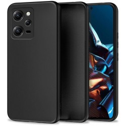 Θήκη Σιλικόνης Tech-Protect Icon For Xiaomi Redmi Note 12 Pro / Poco X5 Pro 5G Black