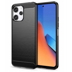 Θήκη Σιλικόνης Tech-Protect TPU Carbon Case Flexible Cover for Xiaomi Redmi 12 Black