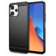 Θήκη Σιλικόνης Tech-Protect TPU Carbon Case Flexible Cover for Xiaomi Redmi 12 Black Θήκη Σιλικόνης Tech-Protect TPU Carbon Case Flexible Cover for Xiaomi Redmi 12 Black